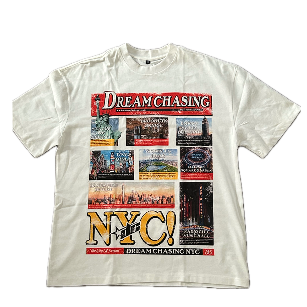DC BLURRY NEWSPAPER TEE